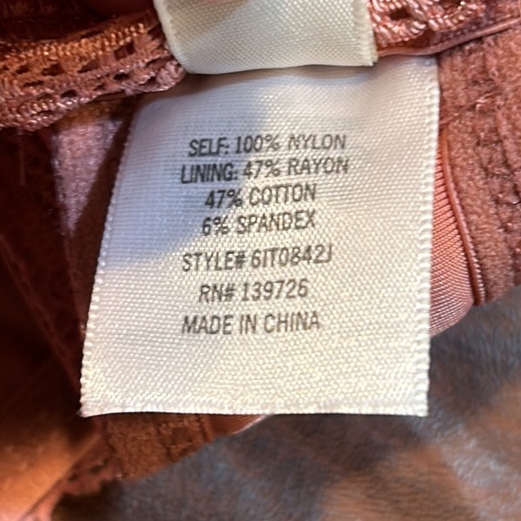 FRANCESCA’S Sexy Dusty Rose Pink Bralette Size M - Picture 5 of 6
